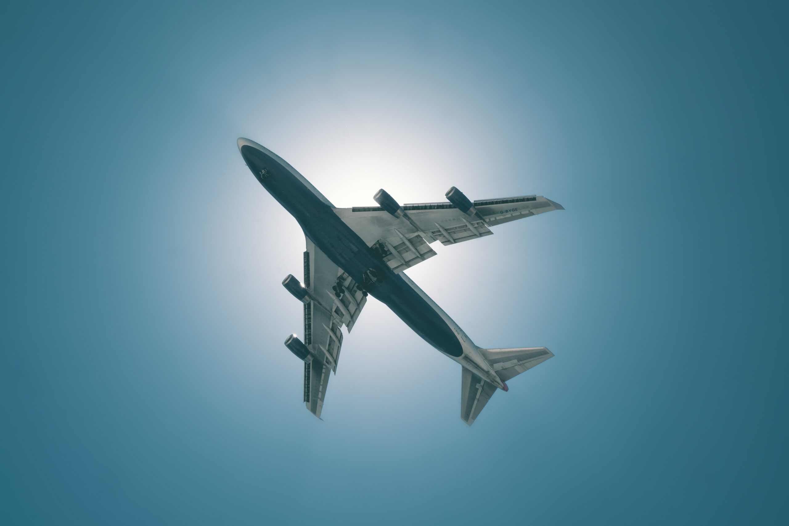 Plane Flying Over